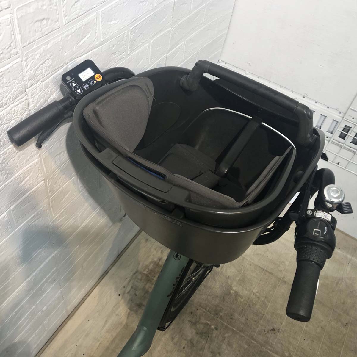 中古電動自転車 ブリヂストン ビッケポーラー グリーン 20インチ YI039