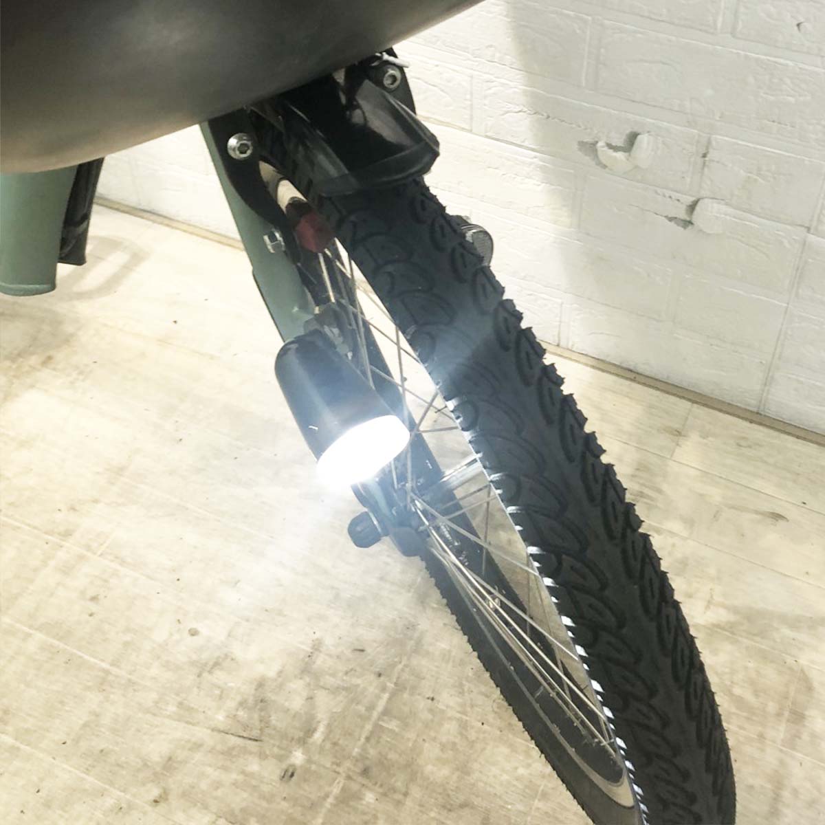 中古電動自転車 ブリヂストン ビッケポーラー グリーン 20インチ YI039
