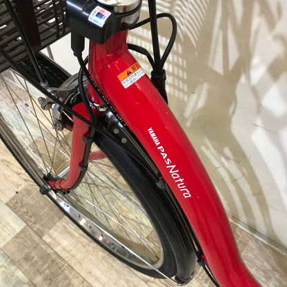 ヤマハ PAS ナチュラ XL レッド 26インチ KT003 【中古車】