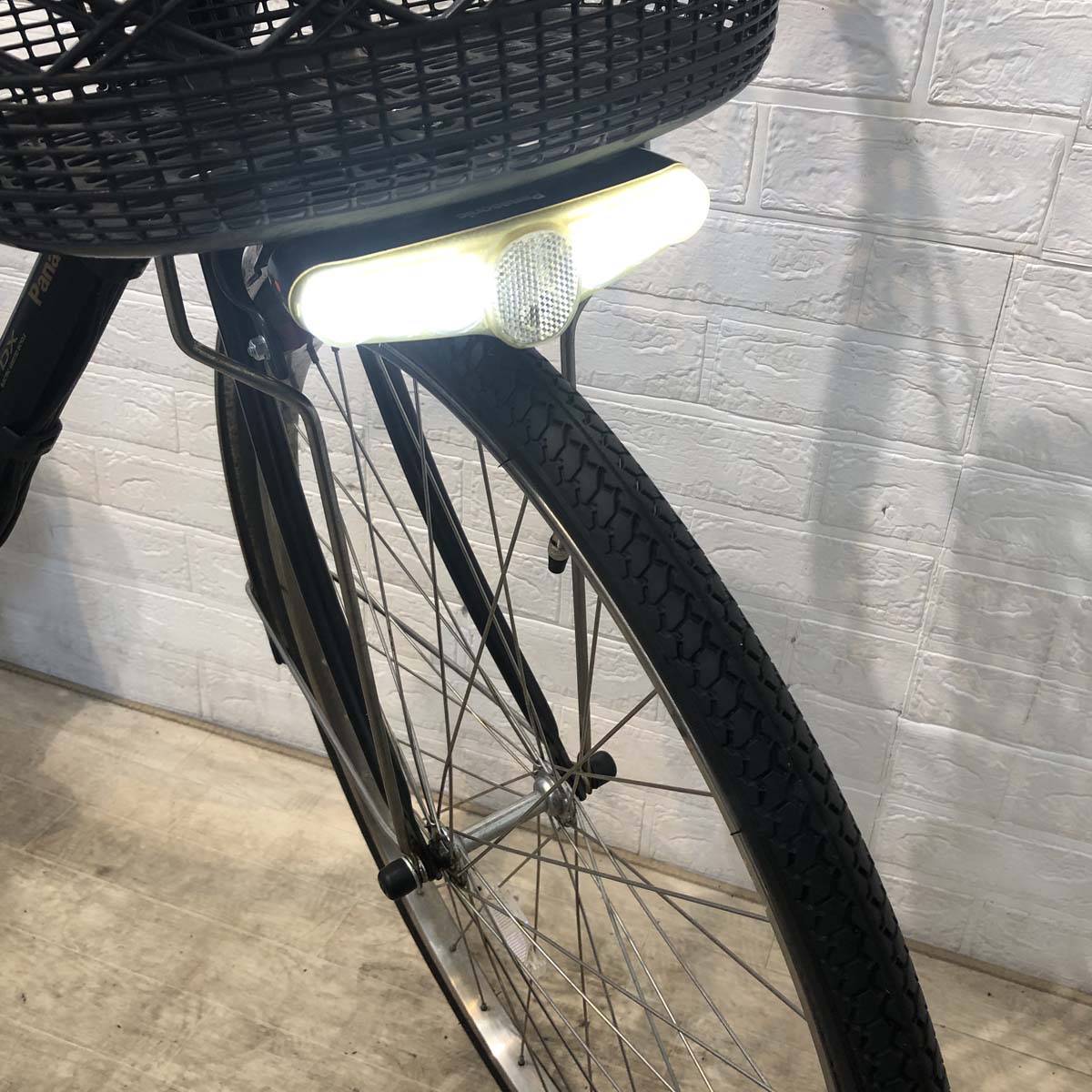 中古電動自転車 パナソニック ビビ DX ブラック 26インチ YD034 