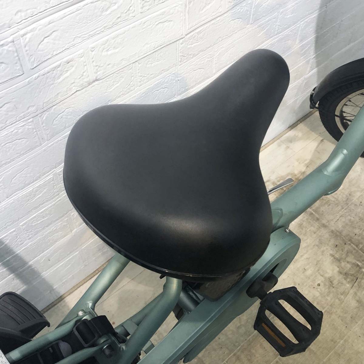 中古電動自転車 ブリヂストン ビッケポーラー グリーン 20インチ YI039