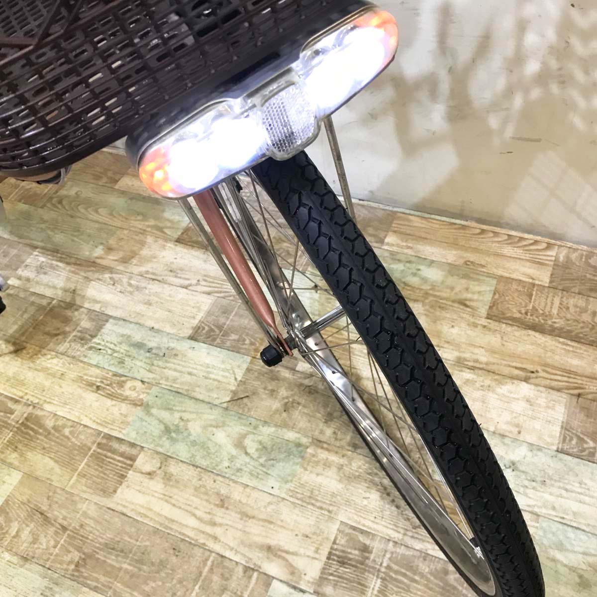 中古電動自転車 パナソニック ビビ DX ピンク 26インチ KB112 – e-CHARIty