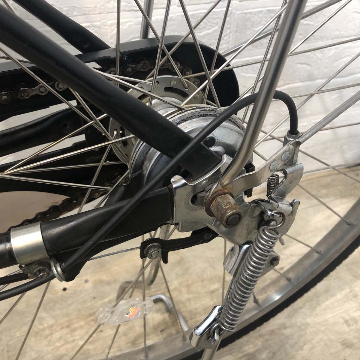 中古電動自転車 パナソニック ビビ DX ブラック 26インチ YD034 