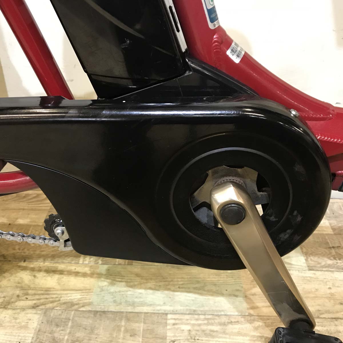 中古電動自転車 パナソニック ギュット アニーズ レッド 20インチ KB113