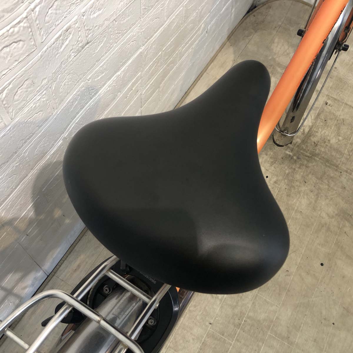 中古電動自転車 パナソニック ビビ DX オレンジ 26インチ YD035 