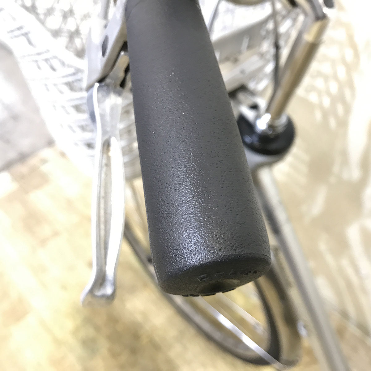 中古電動自転車 パナソニック ビビDX シルバー 26インチ KG113