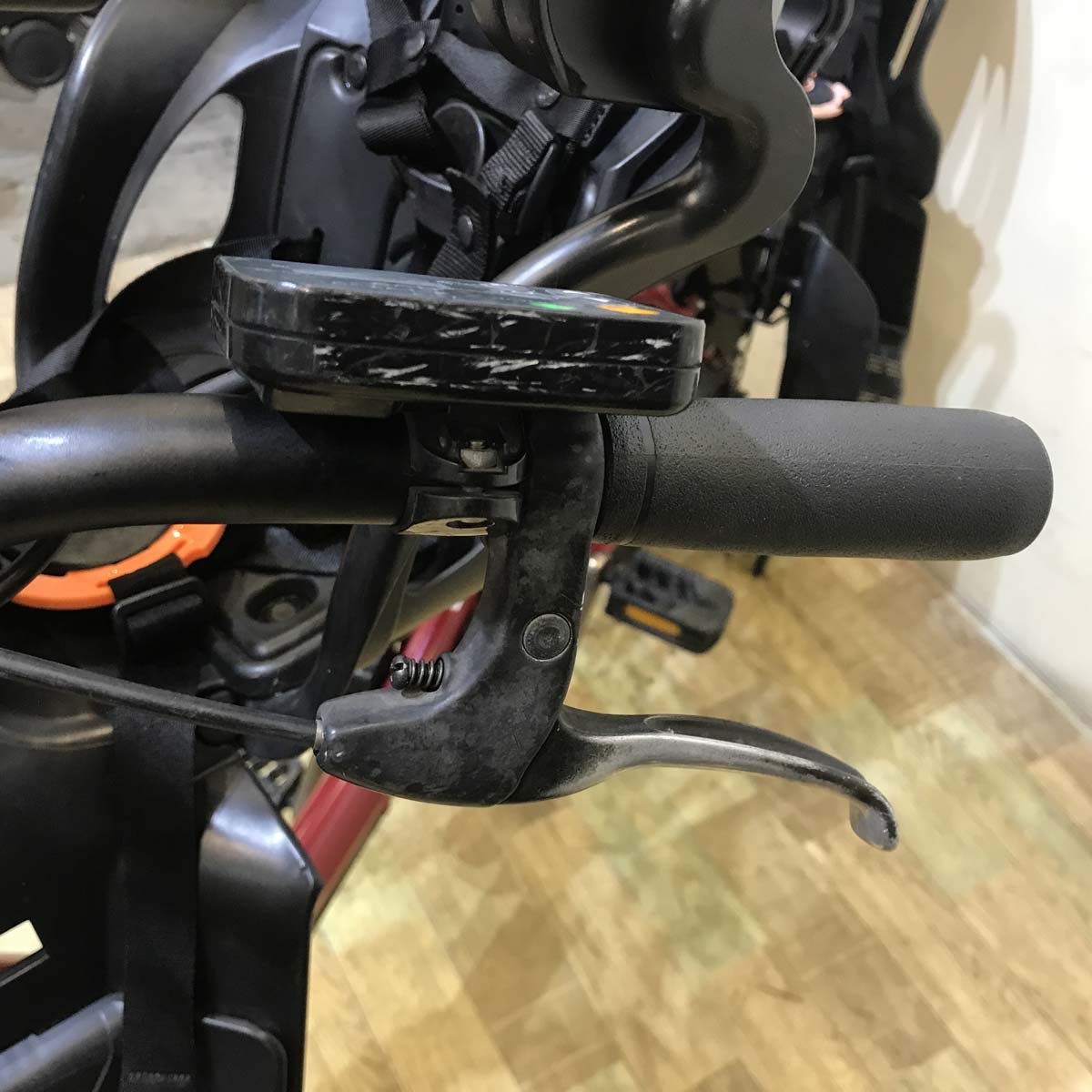 中古電動自転車 パナソニック ギュット アニーズ レッド 20インチ KB113