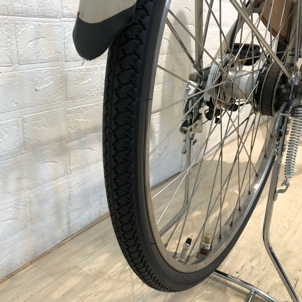 電動自転車 ブリヂストン フロンティア DX ベージュ 26インチ YV111 【中古車】