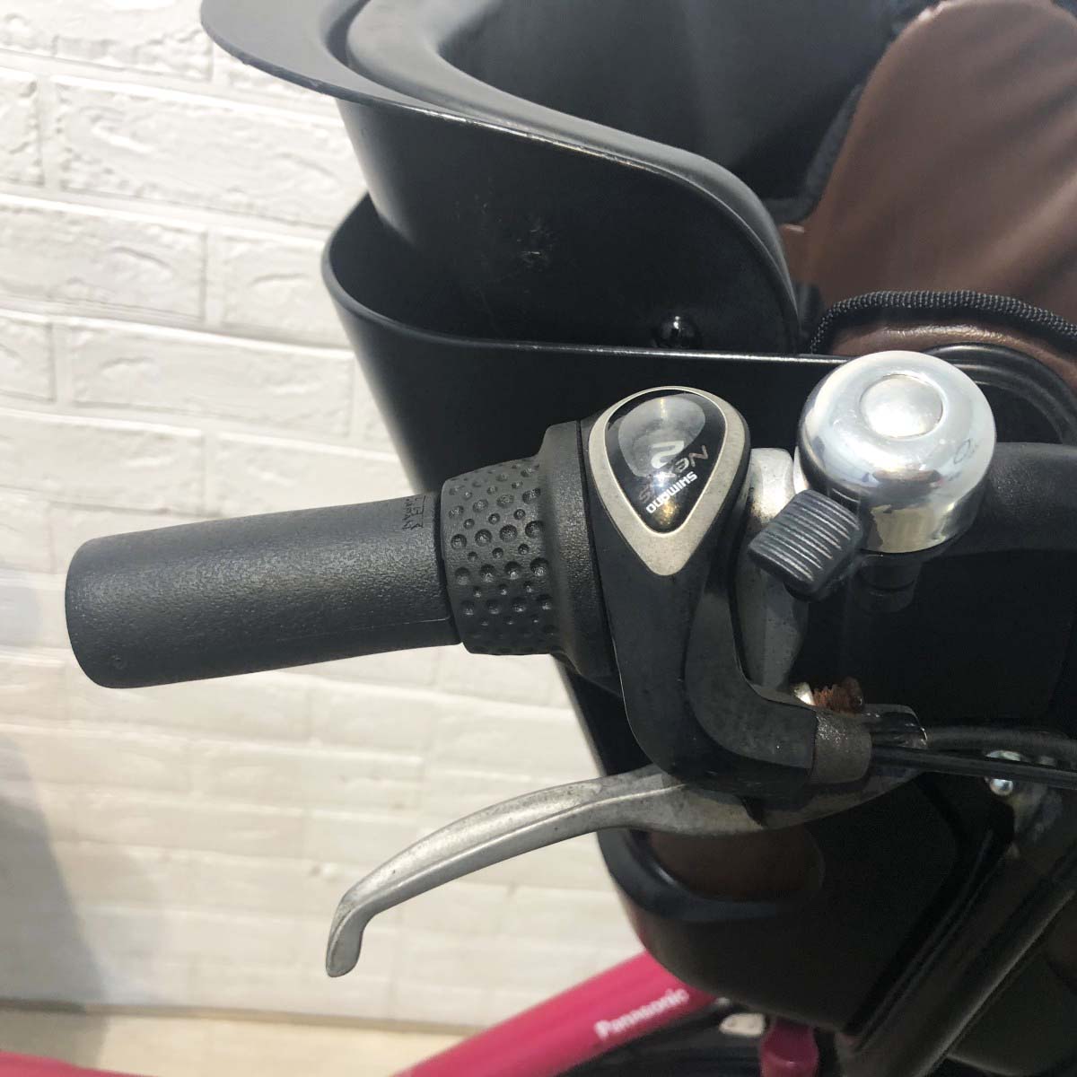 中古電動自転車 パナソニック ギュットミニDX ピンク 20インチ YI042