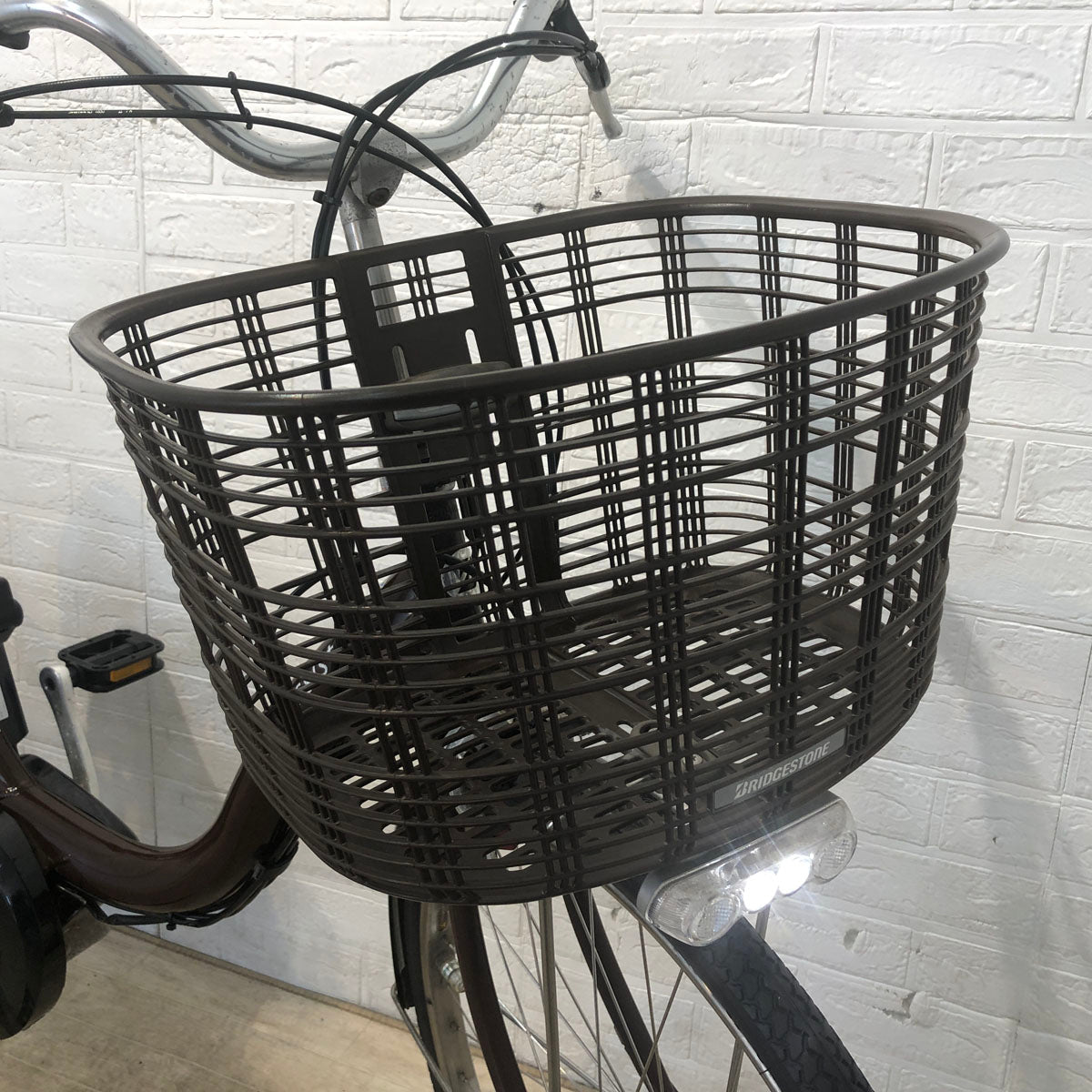 中古電動自転車 ブリヂストン アシスタ DX ブラウン 24インチ YD037