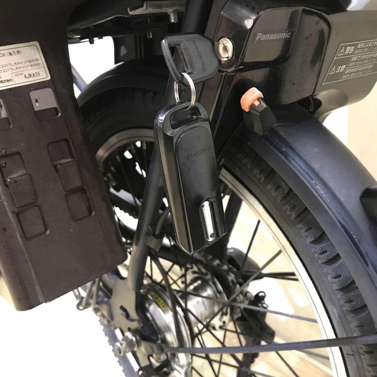 中古電動自転車 パナソニック ギュット アニーズ KD ネイビー 20インチ KB115