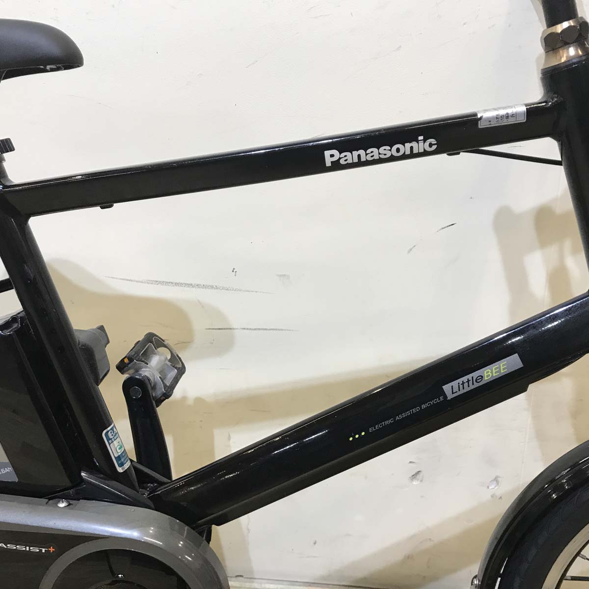 中古電動自転車 パナソニック リトルビー ブラック  20インチ KB116