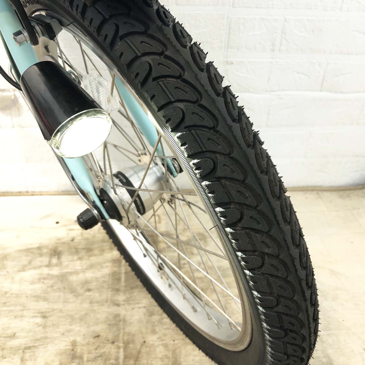 中古電動自転車 新品バッテリー パナソニック ギュットミニDX ピンク 20インチ YI043