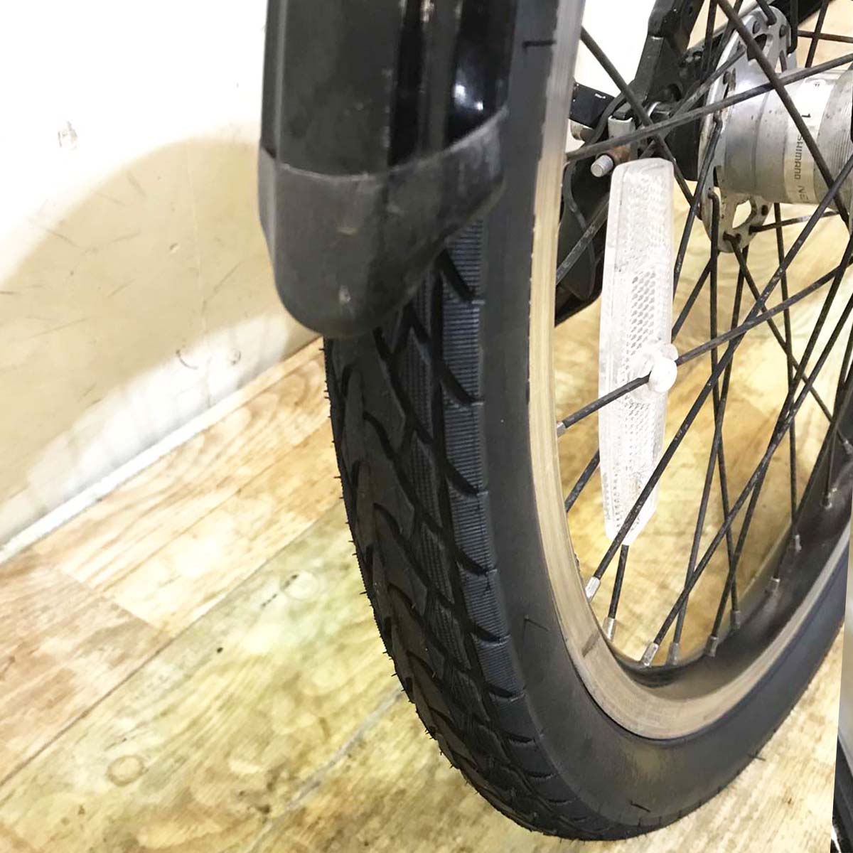 中古電動自転車 パナソニック リトルビー ブラック  20インチ KB116