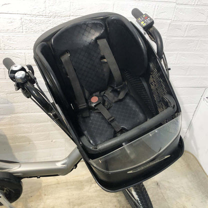 ブリヂストン アンジェリーノプティットe シルバー 20インチ YI044 【中古車】