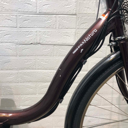 ヤマハ PAS ナチュラ XL ブラウン 26インチ YQ097  【中古車】