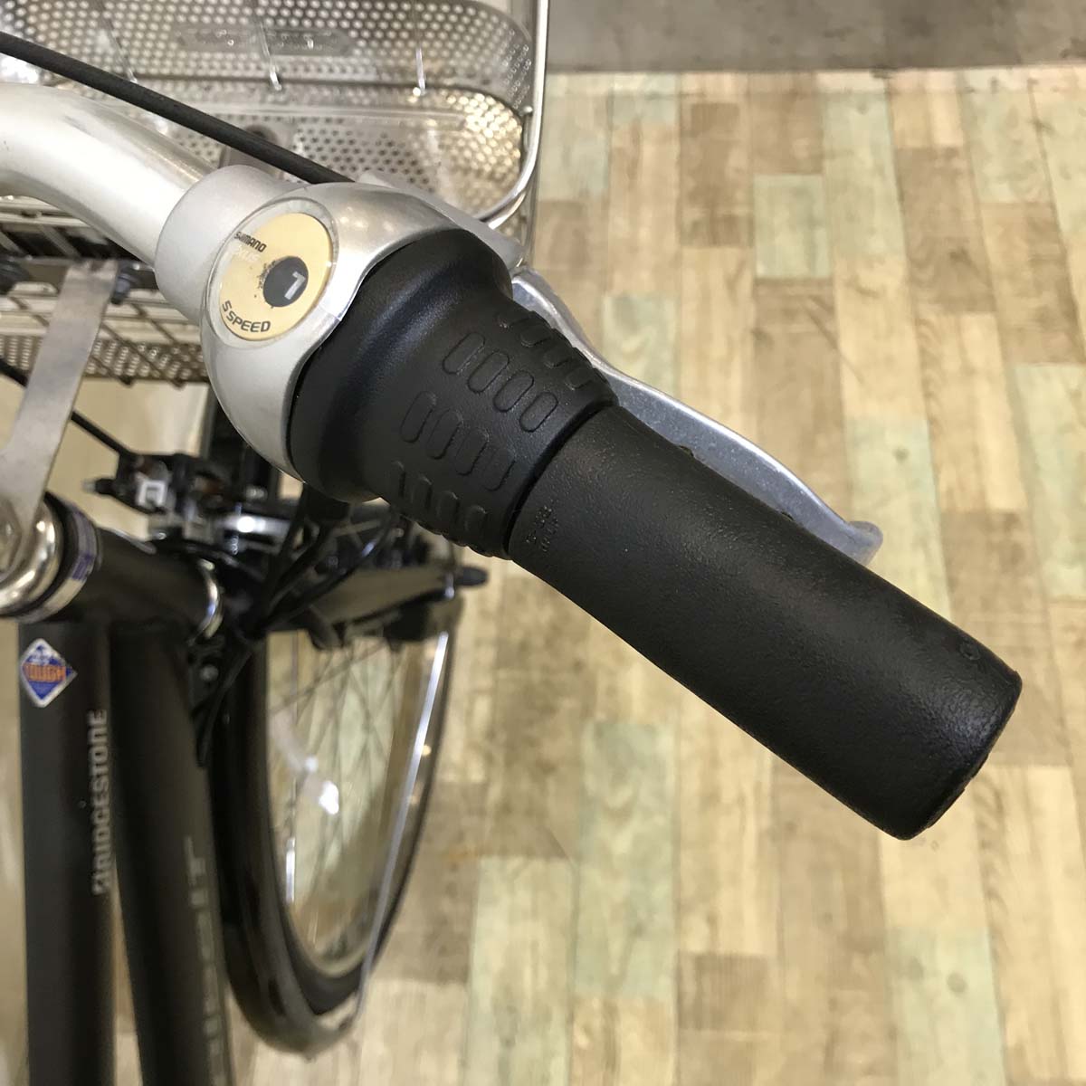 中古電動自転車 ブリヂストン アルベルト e ブラック 27インチ KB117