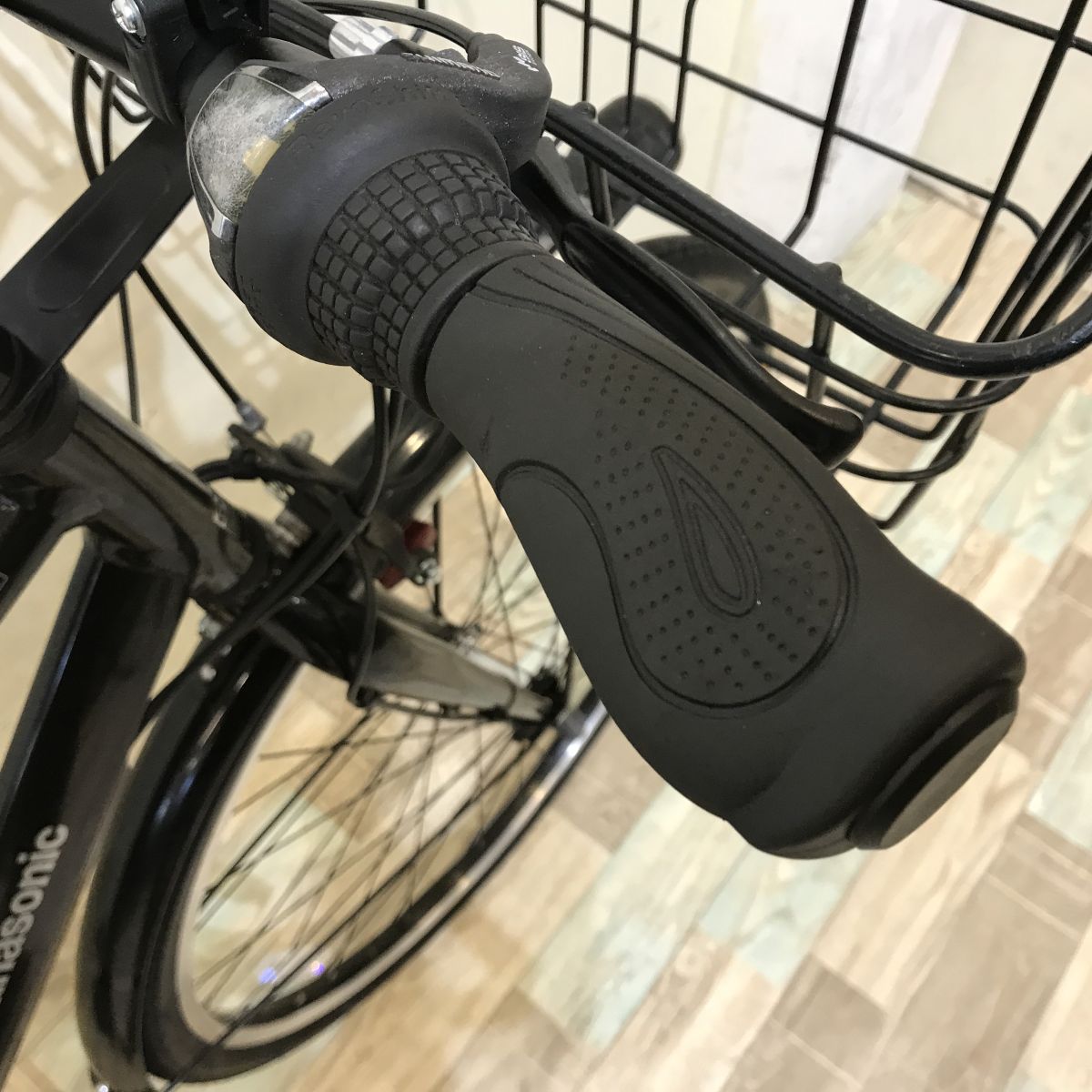 中古電動自転車 パナソニック ベロスター ブラック 700C KG117
