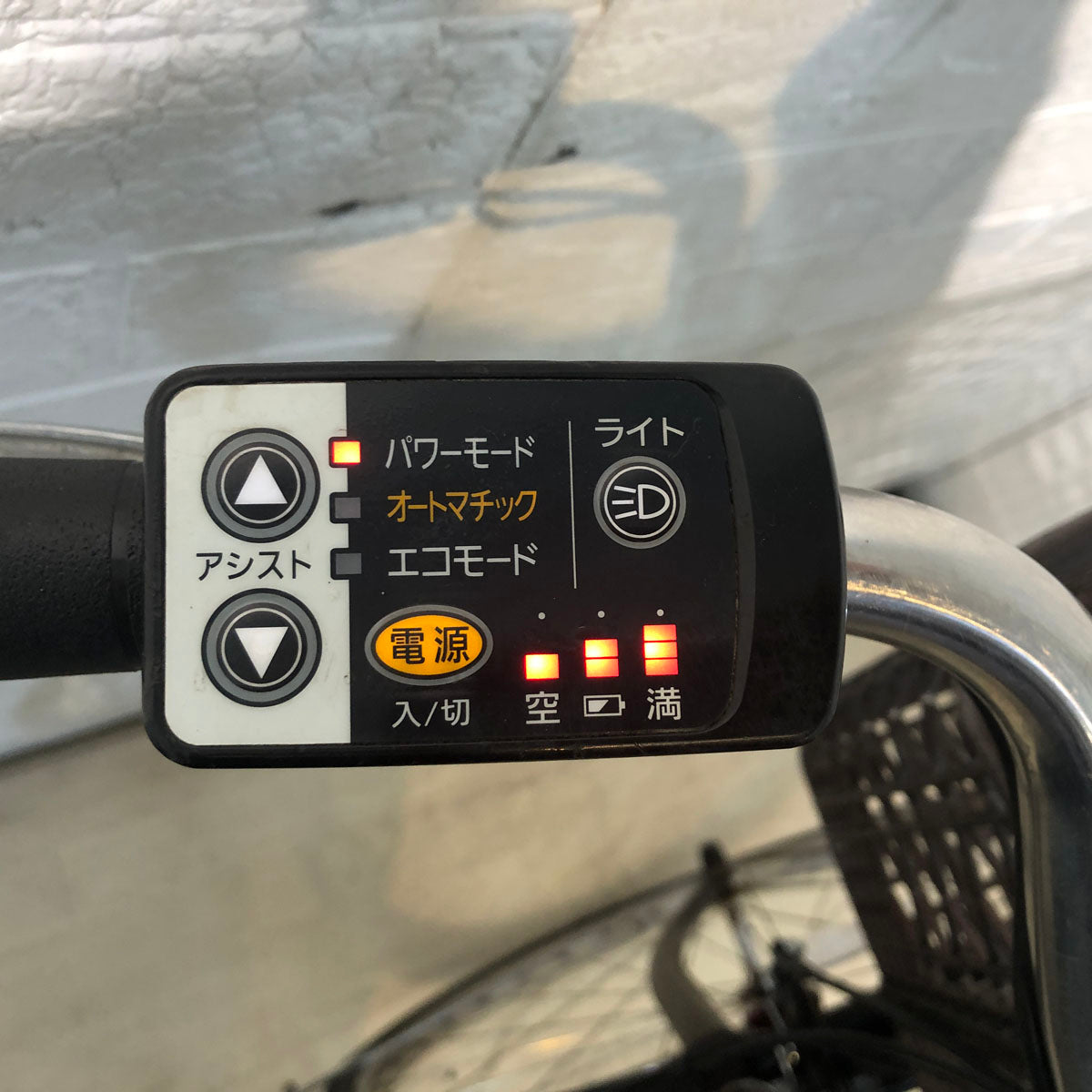 中古電動自転車 パナソニック ビビ FX ブラウン 26インチ YD039