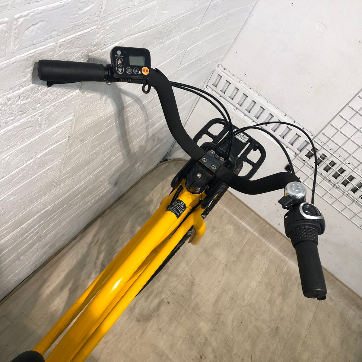 電動自転車 パナソニック BP02 イエロー 26インチ YV114 【中古車