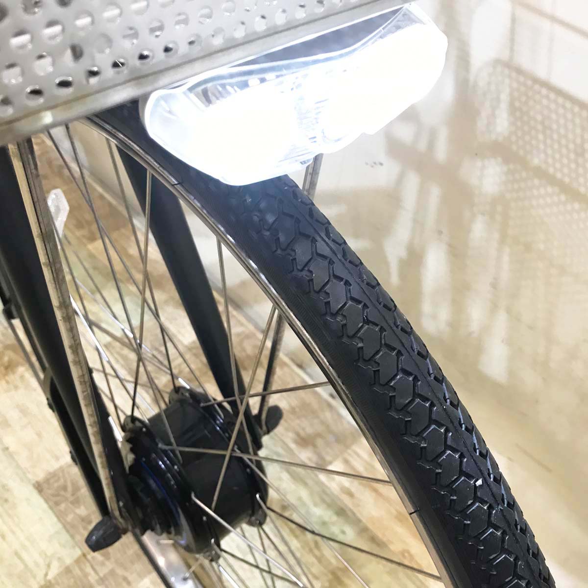 中古電動自転車 ブリヂストン アルベルト e ブラック 27インチ KB117