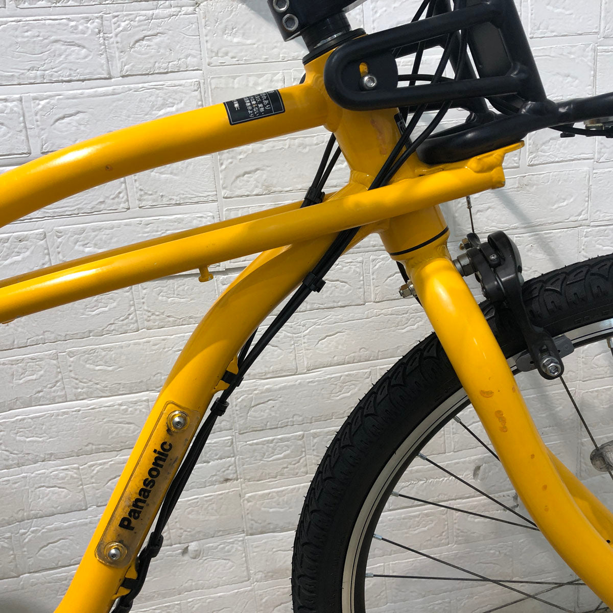 電動自転車 パナソニック BP02 イエロー 26インチ YV114 【中古車