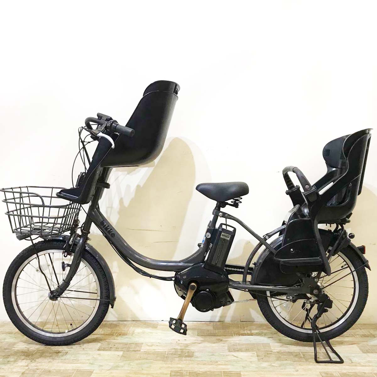 ブリヂストン bikke MOB e ビッケ モブ イー グレー 20インチ KX052【中古車】