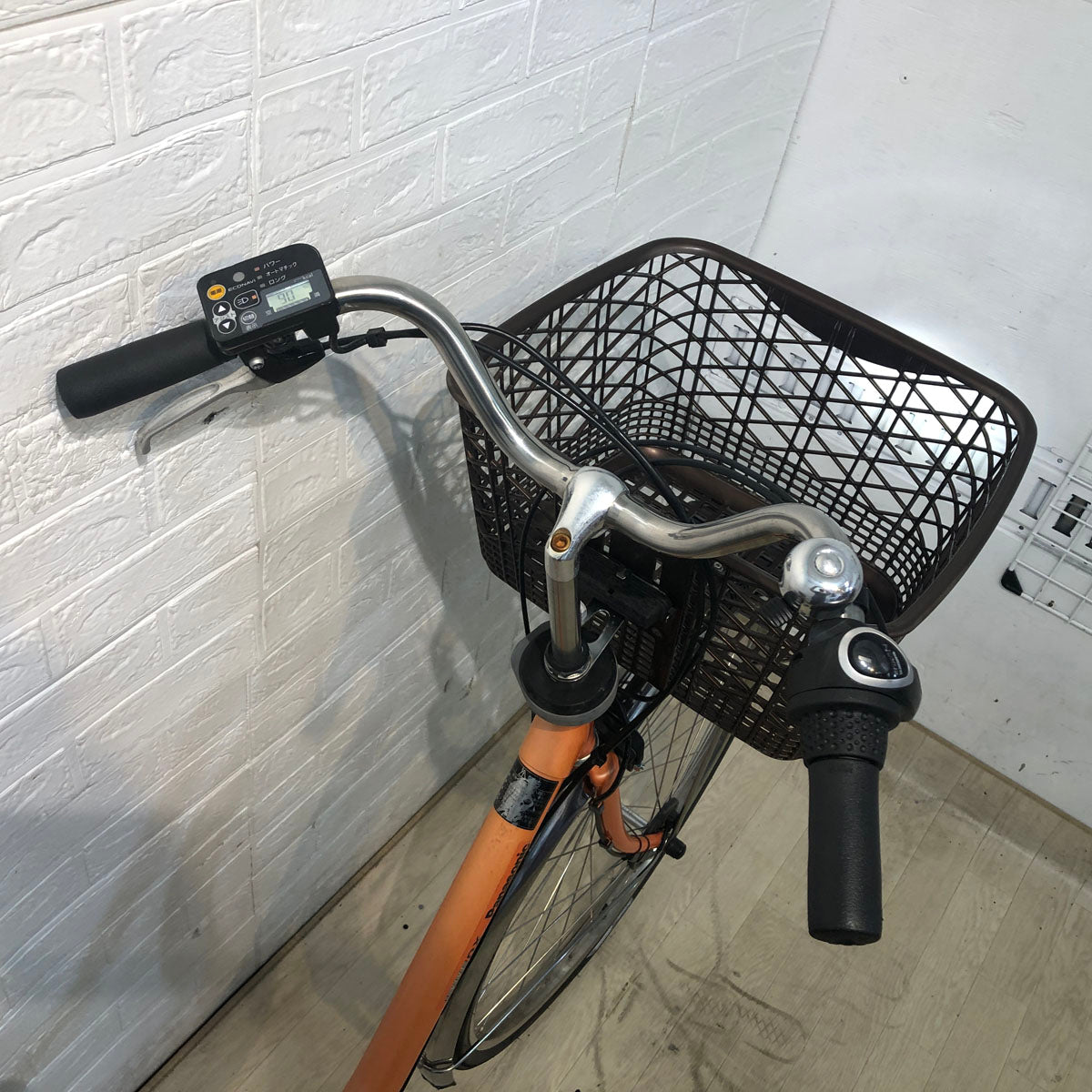 中古電動自転車 パナソニック ビビ DX オレンジ 26インチ YD040