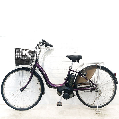 ブリヂストン アシスタDX パープル 26インチ YI046 【中古車】