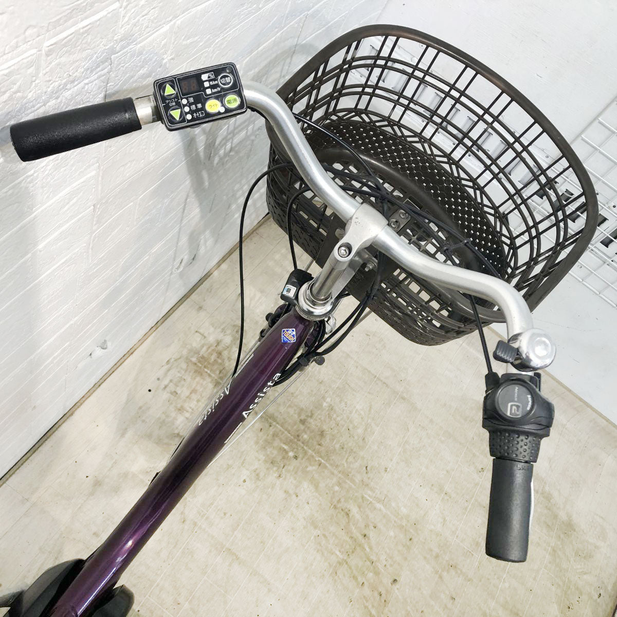 ブリヂストン アシスタDX パープル 26インチ YI046 【中古車】