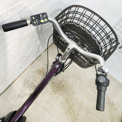 ブリヂストン アシスタDX パープル 26インチ YI046 【中古車】