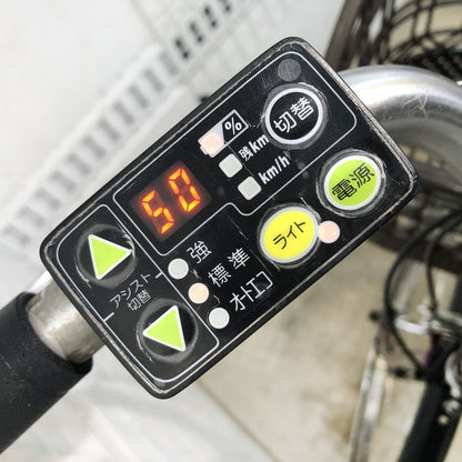 ブリヂストン アシスタDX パープル 26インチ YI046 【中古車】