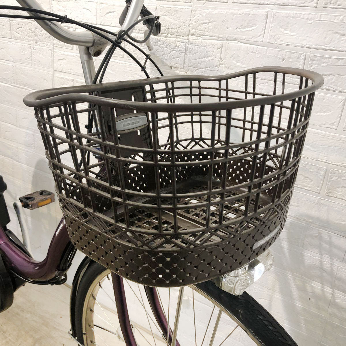 ブリヂストン アシスタDX パープル 26インチ YI046 【中古車】
