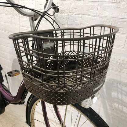 ブリヂストン アシスタDX パープル 26インチ YI046 【中古車】