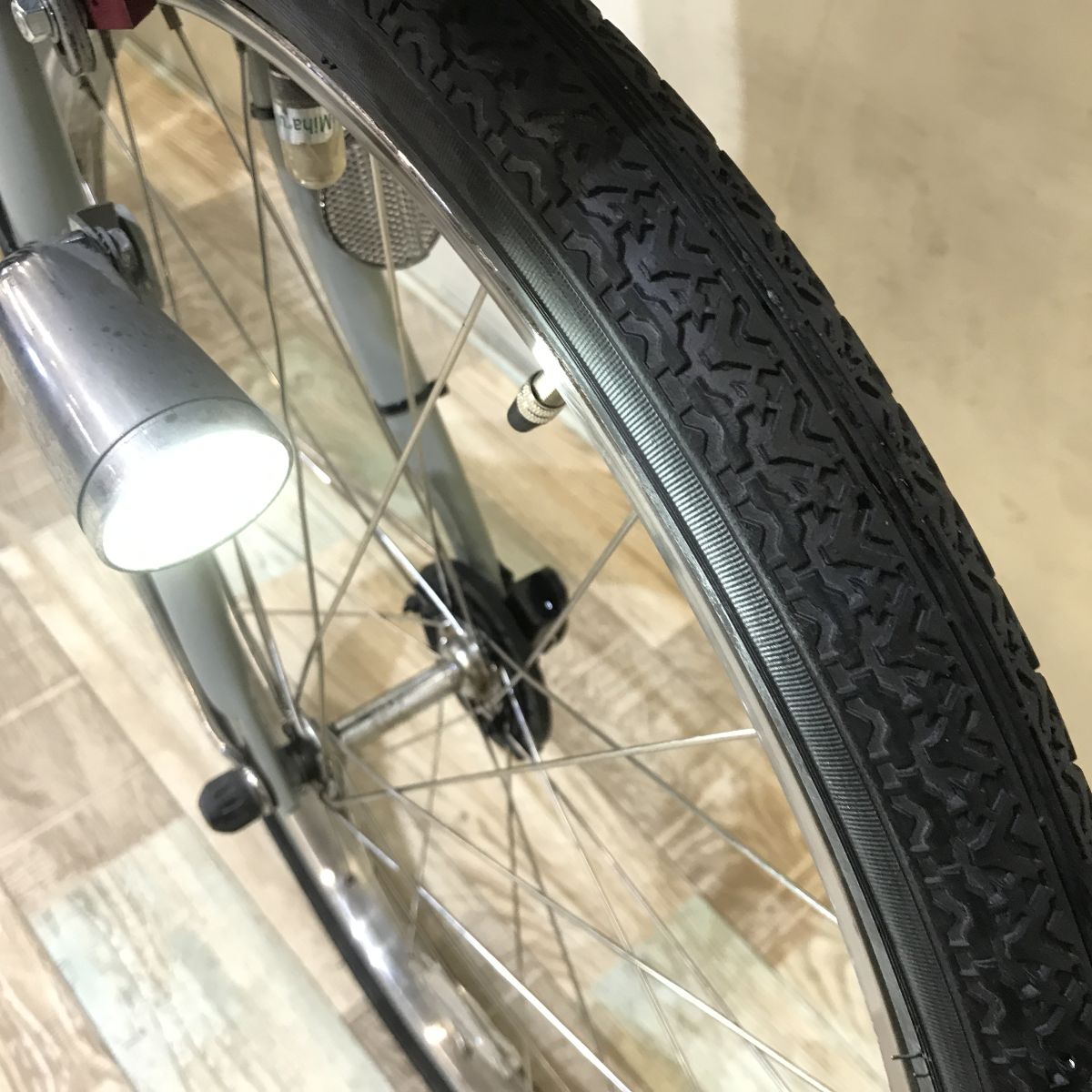 中古電動自転車 ブリヂストン アンジェリーノ ポッシュ ベージュ 22×26インチ KG118