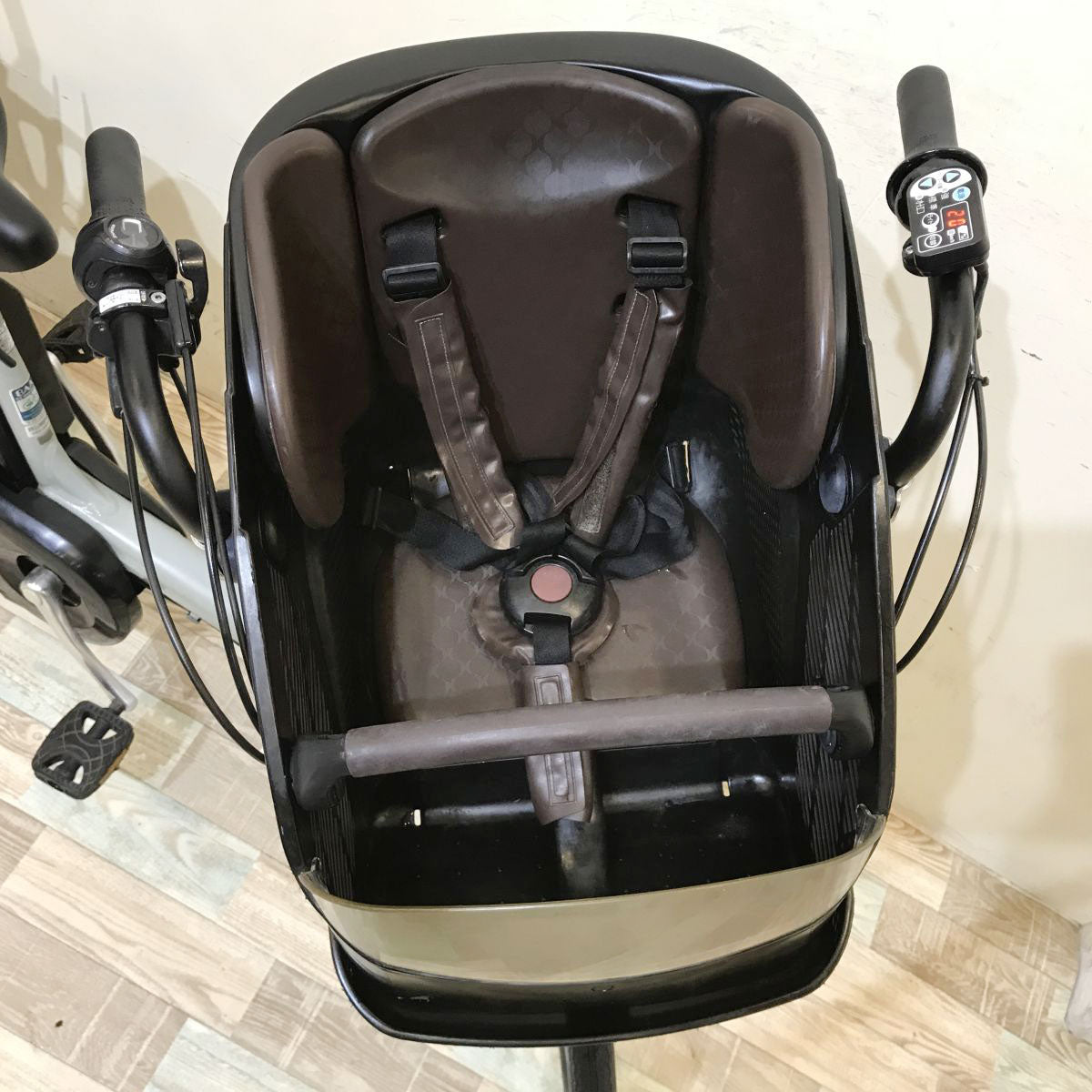 中古電動自転車 ブリヂストン アンジェリーノ ポッシュ ベージュ 22×26インチ KG118