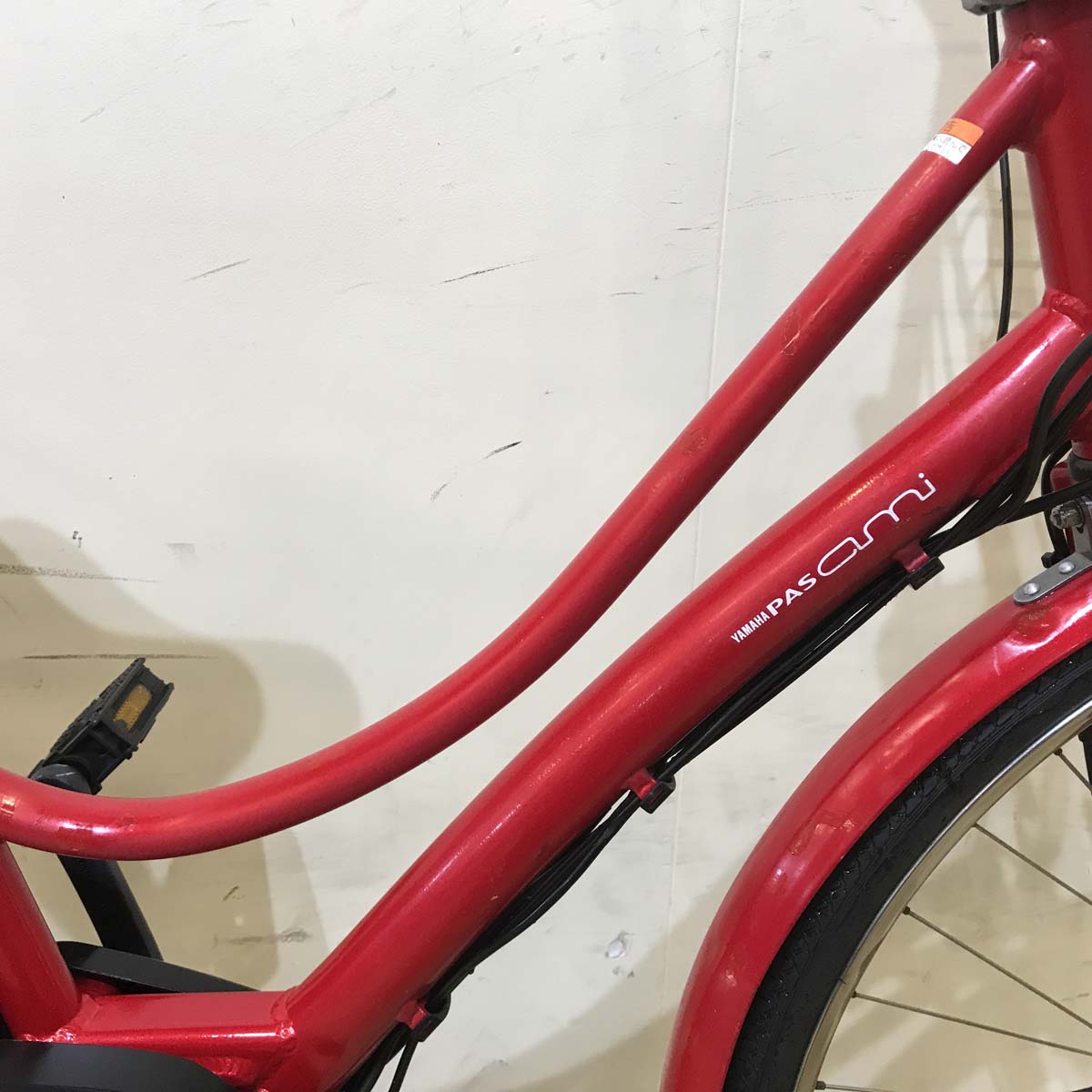中古電動自転車 ヤマハ PAS Ami パス アミ レッド 26インチ KC002 – e