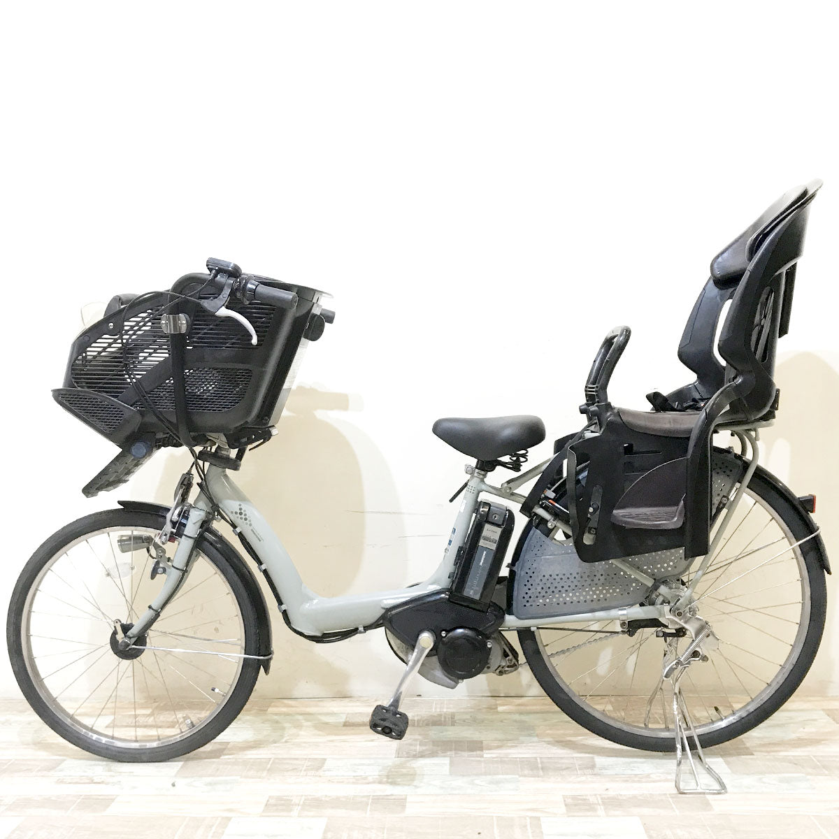中古電動自転車 ブリヂストン アンジェリーノ ポッシュ ベージュ 22×26インチ KG118
