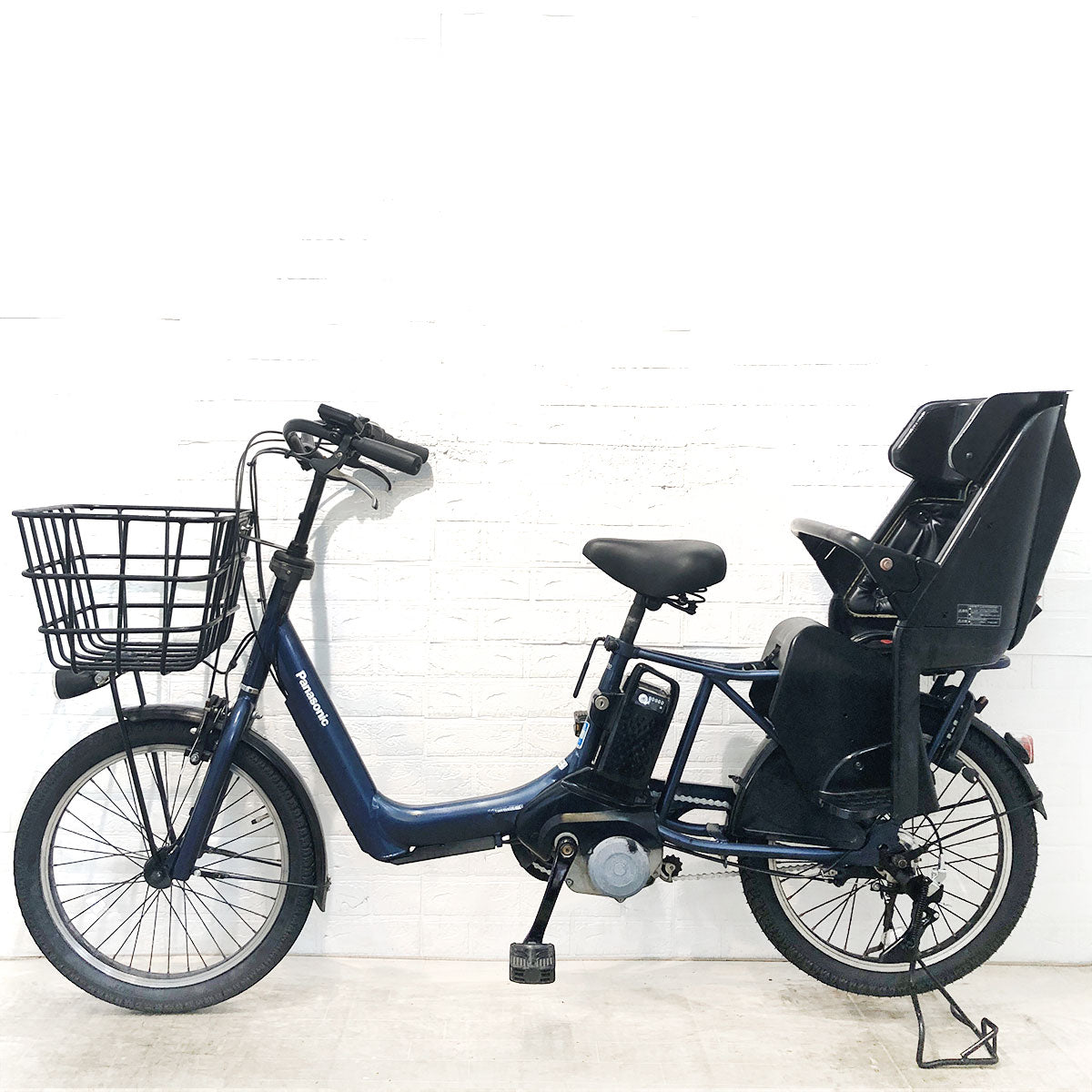 中古電動自転車 パナソニック ギュットアニーズDX ネイビー 20インチ YI047