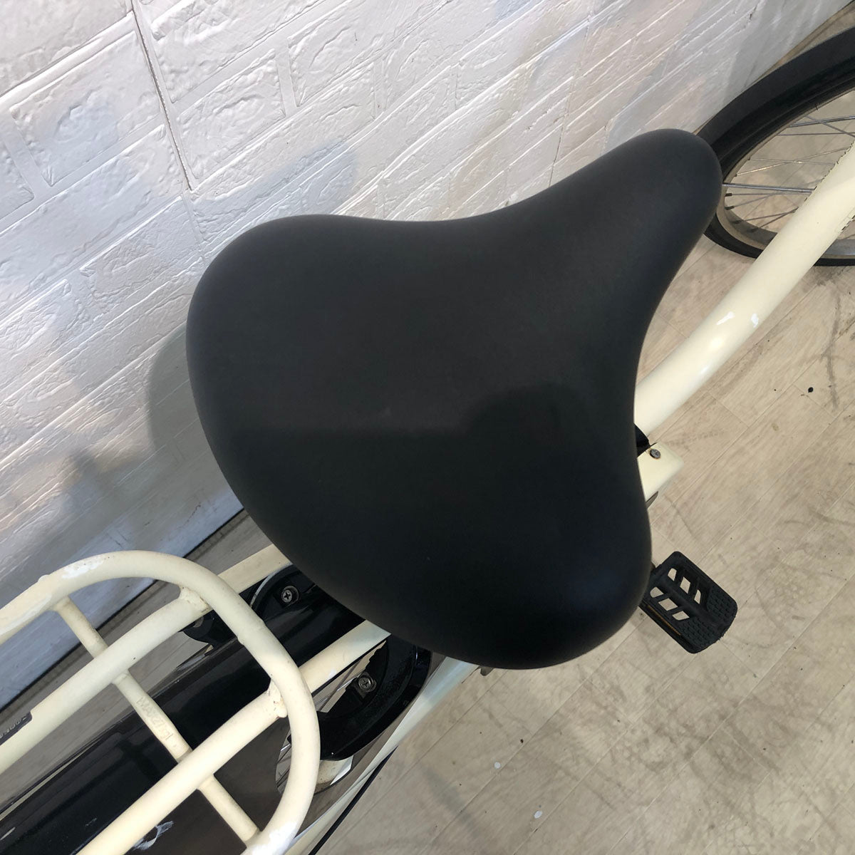 中古電動自転車 パナソニック ビビ スタイル DX アイボリーホワイト 26