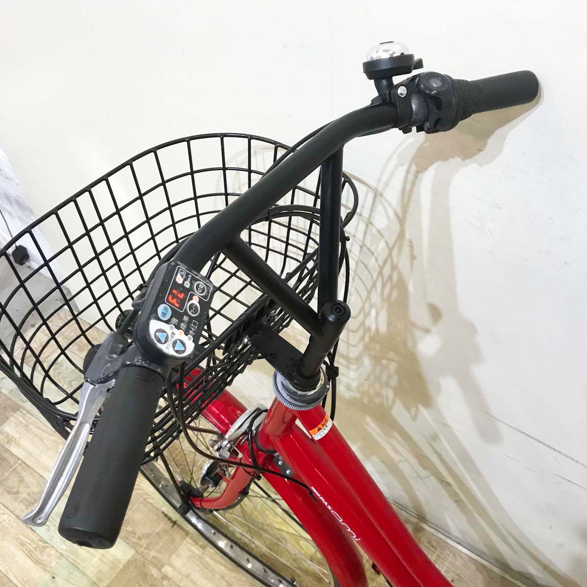 中古電動自転車  ヤマハ PAS Ami パス アミ レッド 26インチ KC002