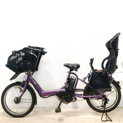 ヤマハ PAS Kiss mini XL パス キッス ミニ XL パープル 20インチ YV117【中古車】