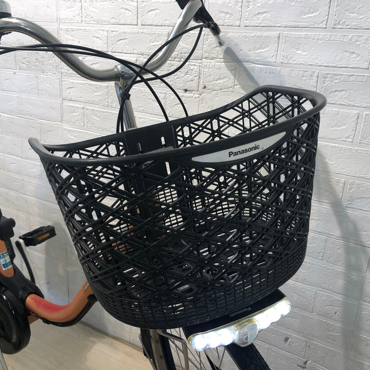 中古電動自転車 パナソニック ビビ DX オレンジ 26インチ YD042