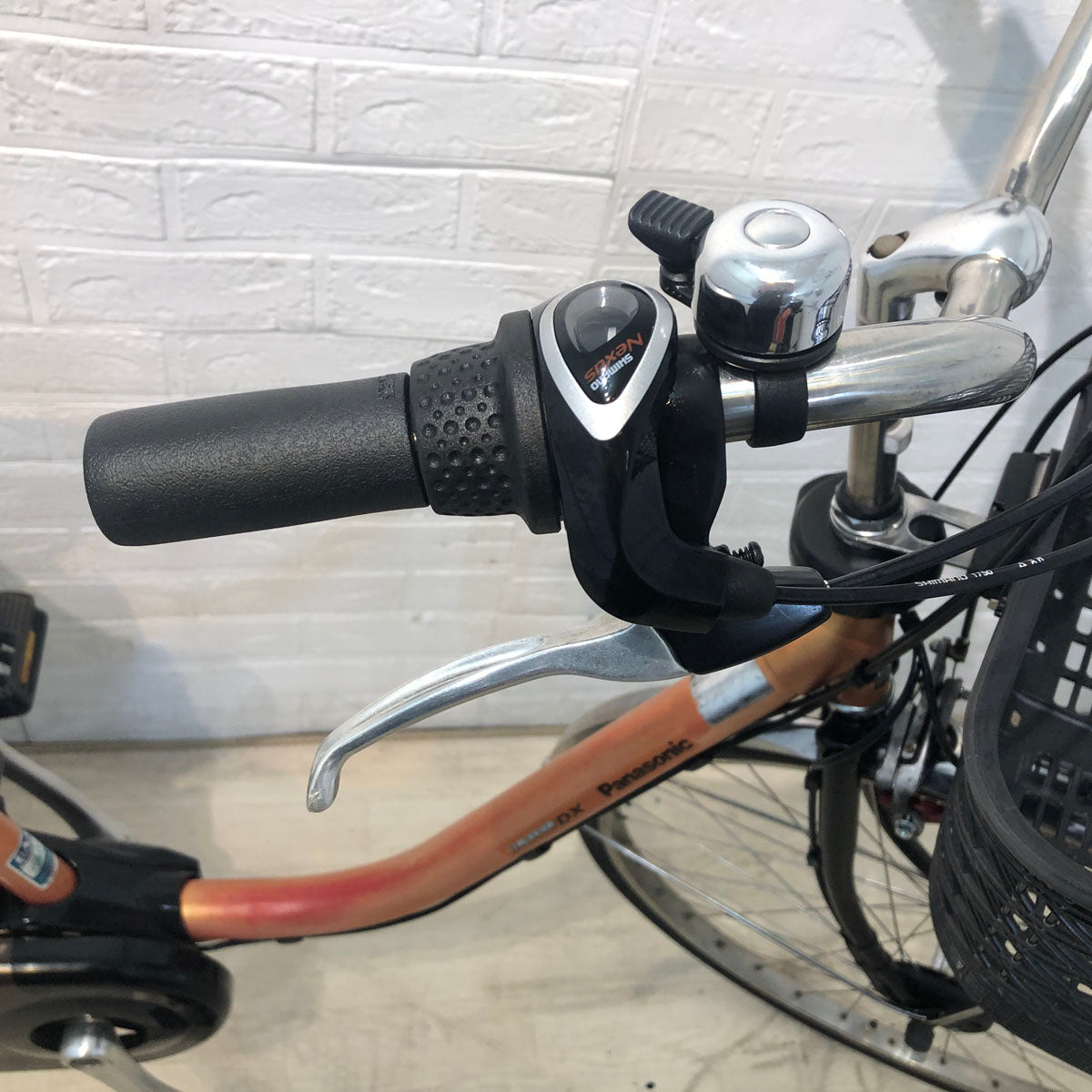 中古電動自転車 パナソニック ビビ DX オレンジ 26インチ YD042