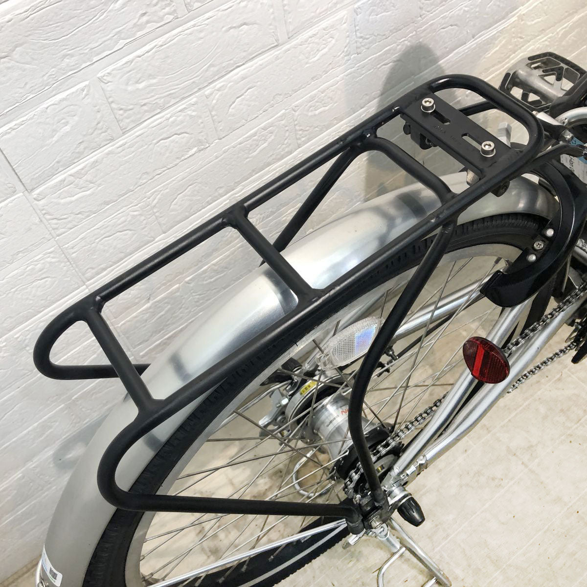 中古電動自転車 ヤマハ PAS シオンV シルバー 24インチ YI048