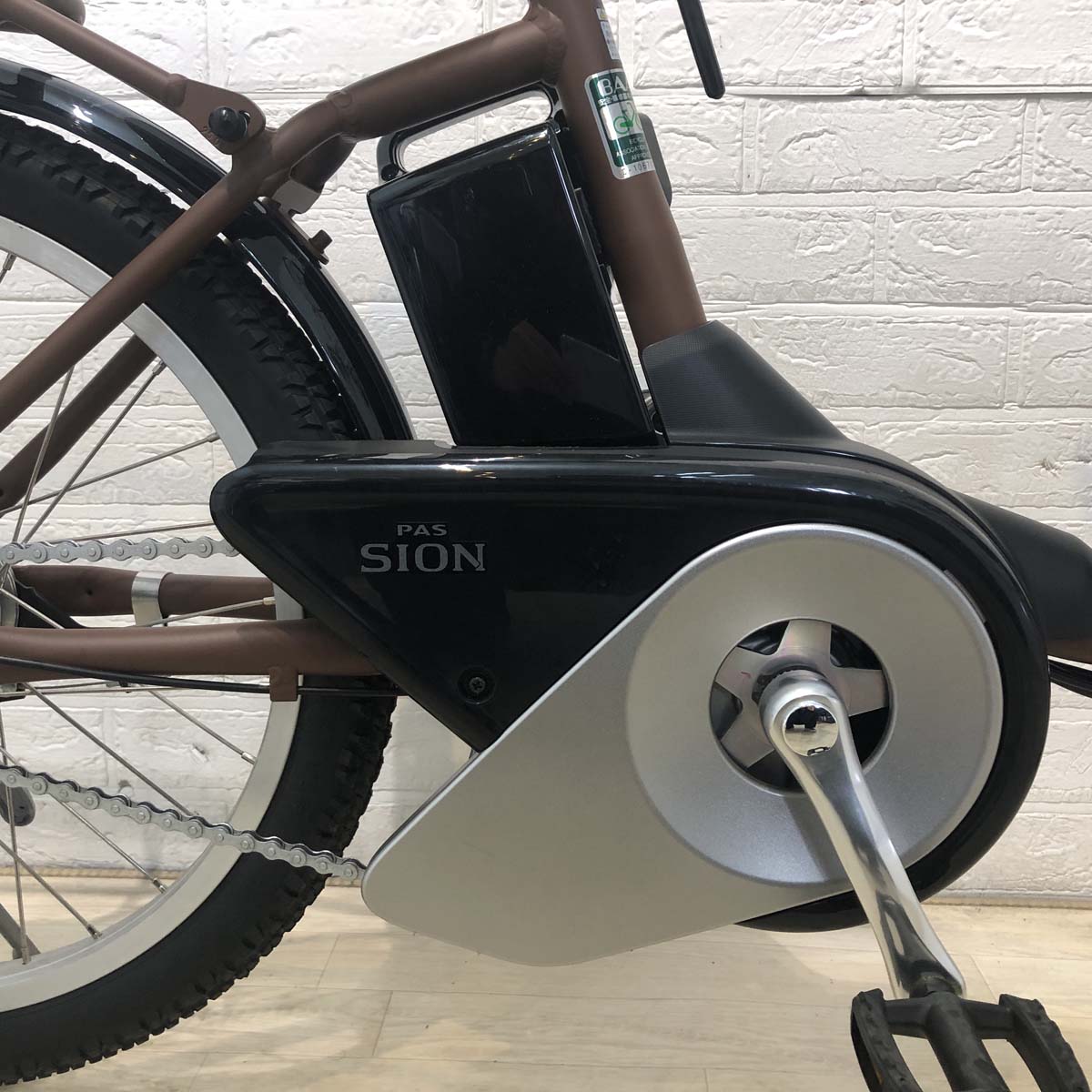 ヤマハ PAS SION U パス シオン ユー ブラウン 20インチ YD043【中古車】