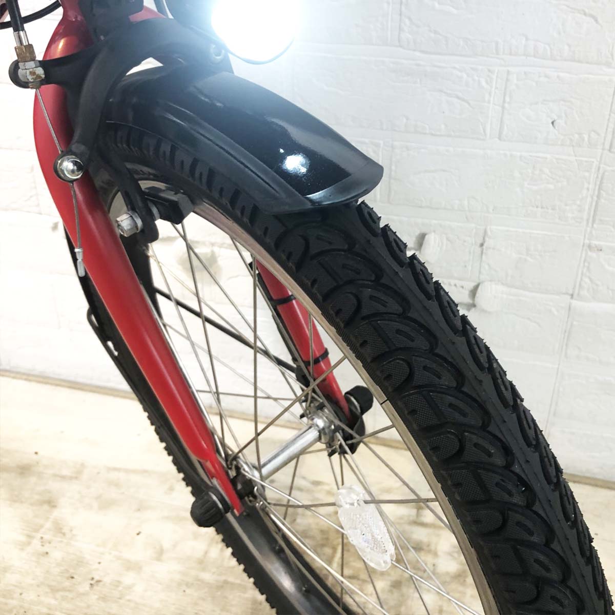 中古電動自転車 ヤマハ PAS キッスミニアン レッド 20インチ YI049