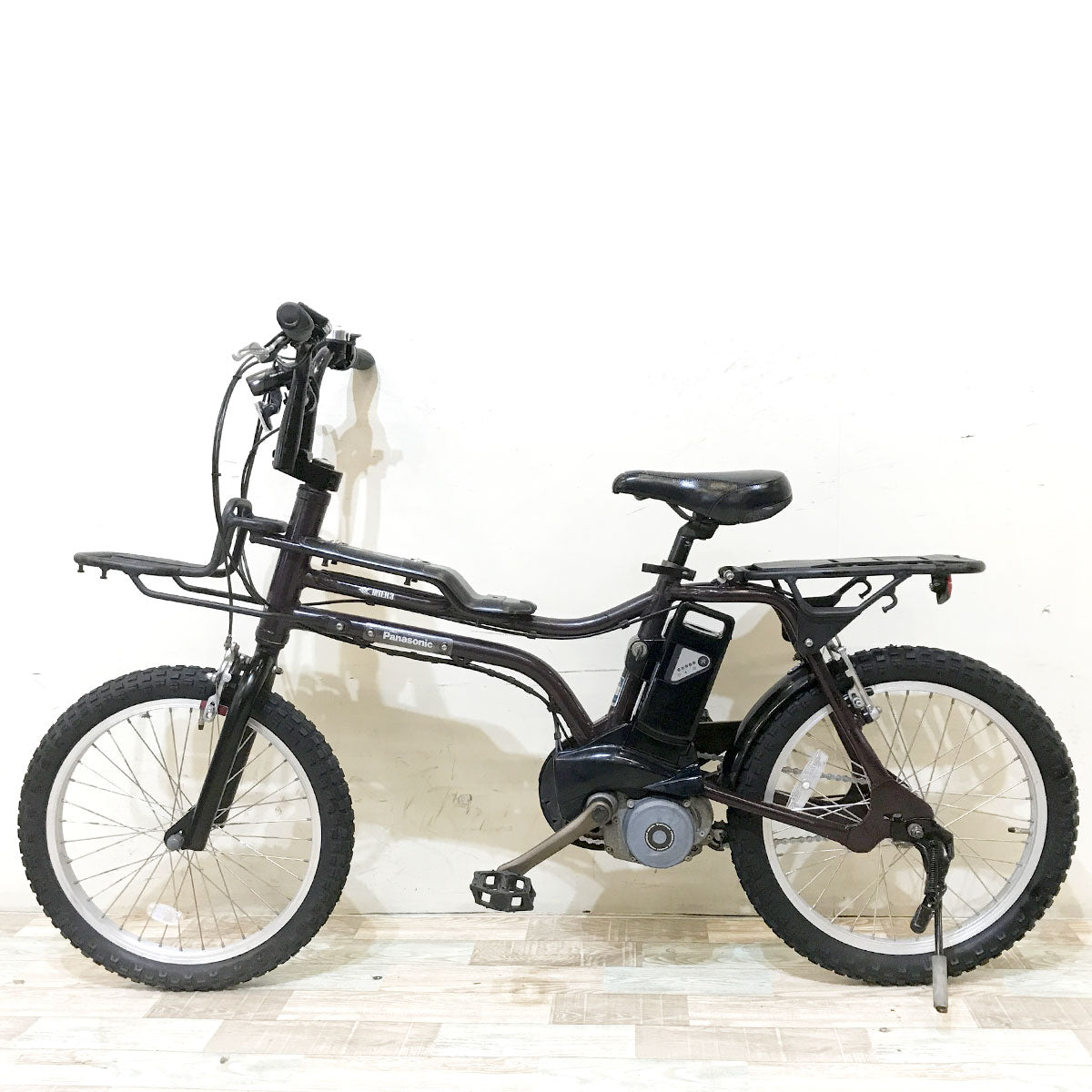 中古電動自転車 パナソニック EZ ブラウン 20インチ KG120