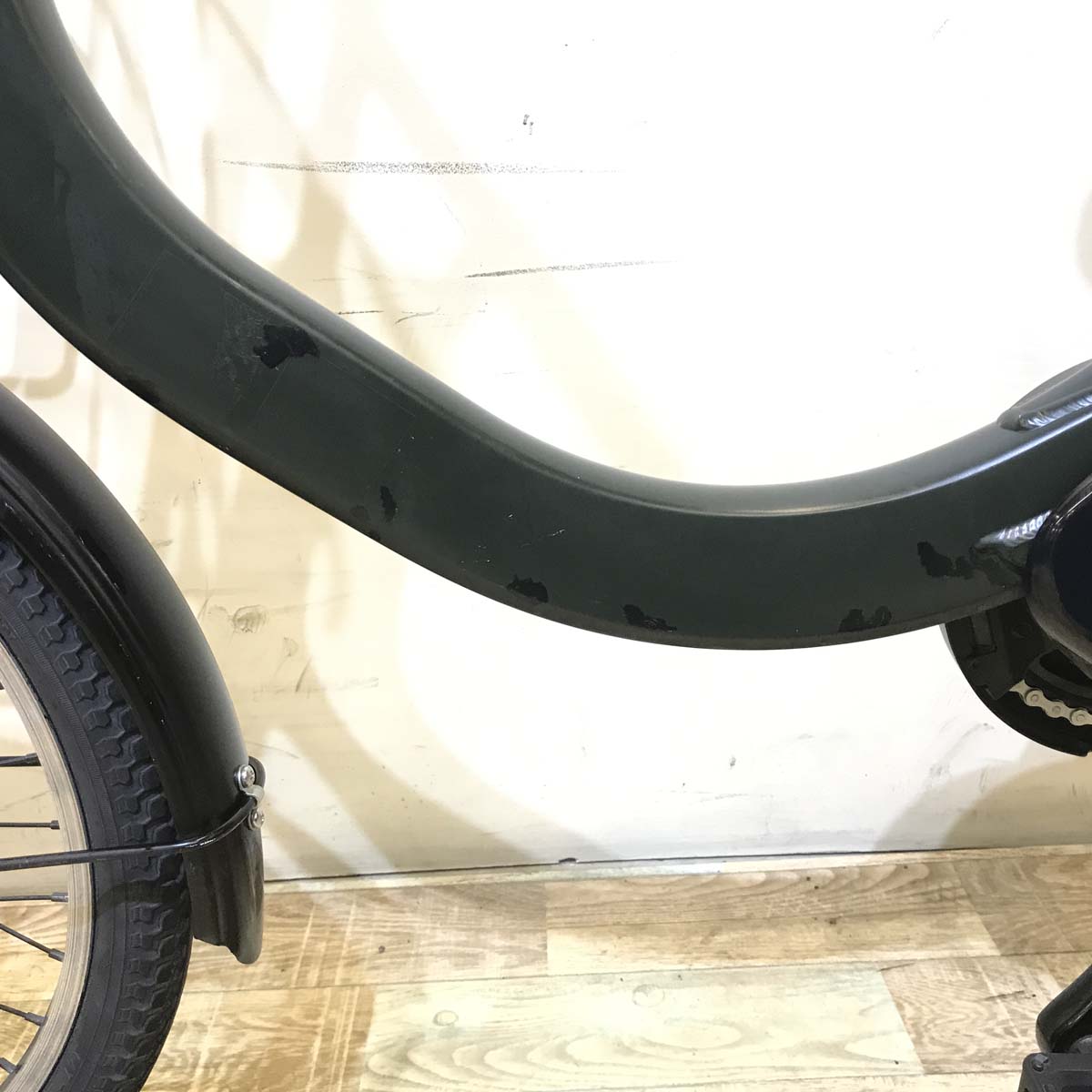 中古電動自転車 パナソニック SW カーキ 20インチ KC004 