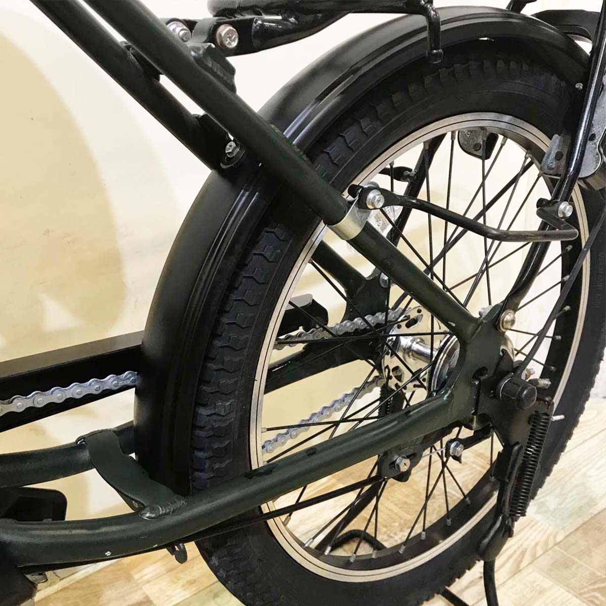 中古電動自転車 パナソニック SW カーキ 20インチ KC004 